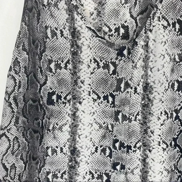 Joie 100% Silk Snake Print Racerback Tank Small​​ - Picture 7 of 14